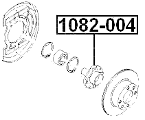 1082-004 - FRONT WHEEL HUB