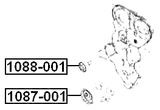 1088-001 - PULLEY IDLER KIT