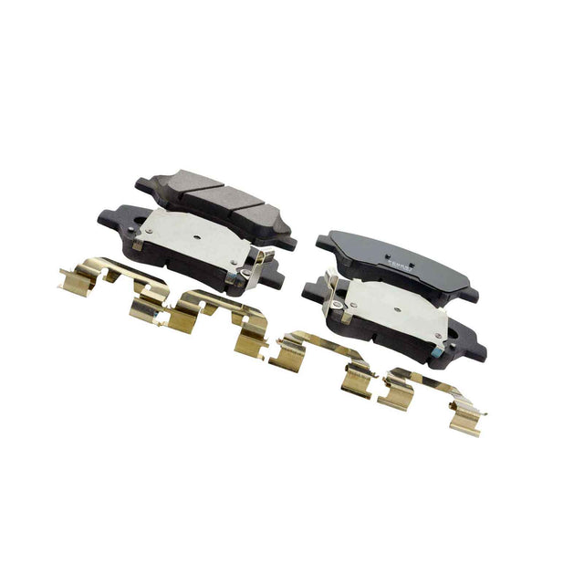 1201-SBF - PAD KIT, DISC BRAKE, FRONT - KIT (WITH ANTI SQUEAL SHIM, WITH BRACKETS) Braking System, Brake Pads