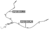 12100-I30LH - PARKING BRAKE CABLE, LEFT