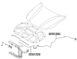 12101-F2S - CABLE ASSEMBLY HOOD LOCK CONTROL