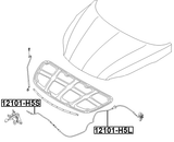 12101-H5S - CABLE ASSEMBLY HOOD LOCK CONTROL