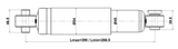 12110-024R - REAR SHOCK ABSORBER GAS.TWIN TUBE