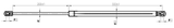 12117-020 - BOOT GAS STRUT L550/700N
