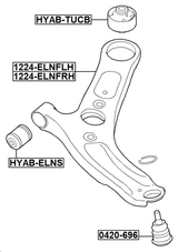 1224-ELNFRH - RIGHT LOWER FRONT ARM