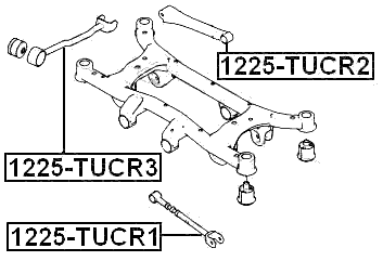 1225-TUCR2 - REAR TRANSVERSE LINK