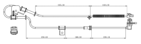 12606-002 - ABS SENSOR FRONT RIGHT