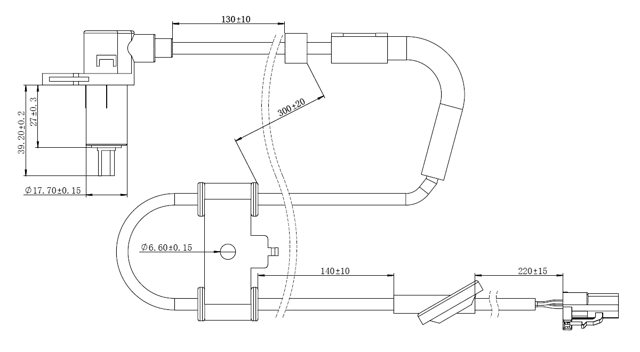 12606-008 - ABS SENSOR REAR RIGHT
