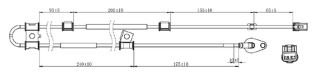 12606-012 - ABS SENSOR FRONT RIGHT
