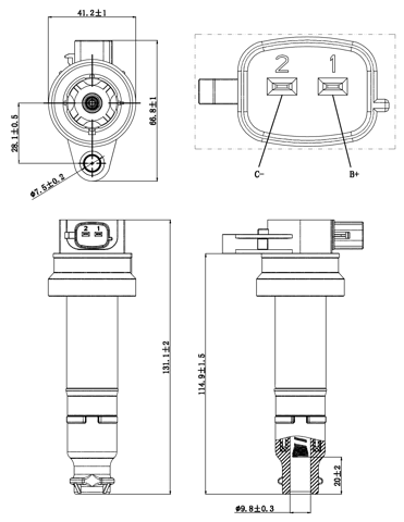 12640-002 - IGNITION COIL