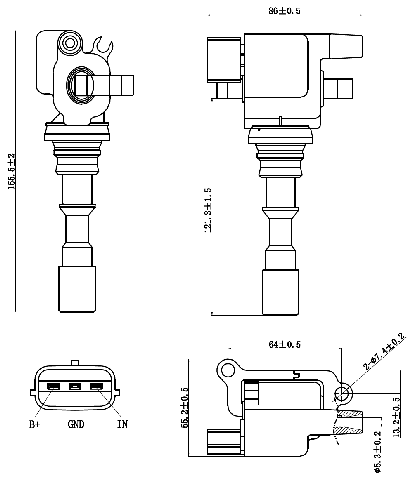 12640-010 - IGNITION COIL