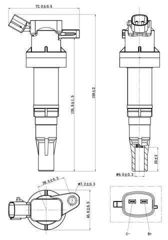 12640-011 - IGNITION COIL