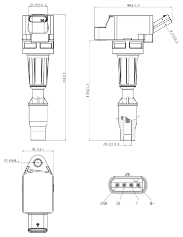 12640-013 - IGNITION COIL