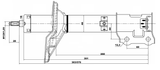 12667891RR - SHOCK ABSORBER REAR RIGHT