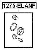 1275-ELANF - FRONT BRAKE CALIPER REPAIR KIT (SET FOR TWO SIDES)
