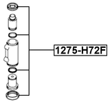 1275-H72F - FRONT BRAKE CALIPER REPAIR KIT (SET FOR ONE SIDE)