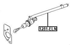1281-ELN - CLUTCH MASTER CYLINDER