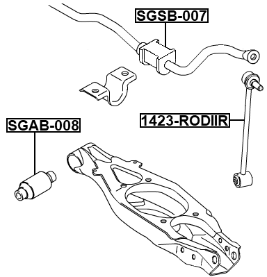 1423-RODIIR - REAR STABILIZER LINK