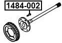 1484-002 - WHEEL STUD