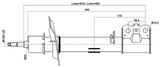 15110-004FL - SHOCK ABSORBER FRONT LEFT GAS.TWIN TUBE