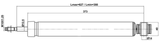 15110-007R - REAR SHOCK ABSORBER GAS.TWIN TUBE