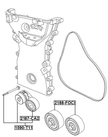 1590-T11 - BELT TENSIONER