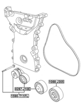 1590-T11FL - BELT TENSIONER