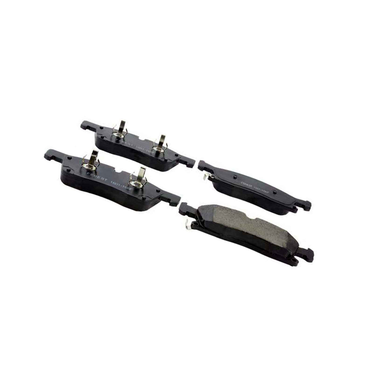 1601-166F - PAD KIT, DISC BRAKE, FRONT (WITH ANTI SQUEAL SHIM, WITH BRACKETS) Braking System, Brake Pads