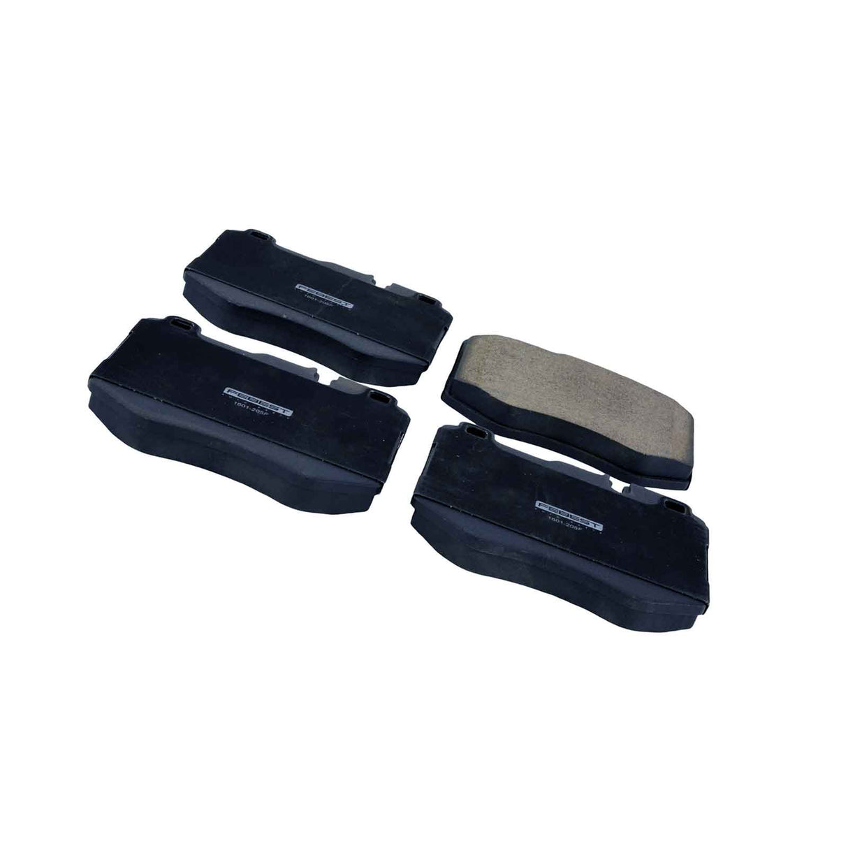 1601-205F - PAD KIT, DISC BRAKE, FRONT Braking System, Brake Pads