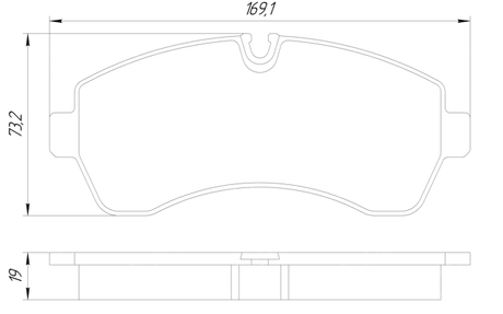1601-906F - PAD KIT, DISC BRAKE, FRONT