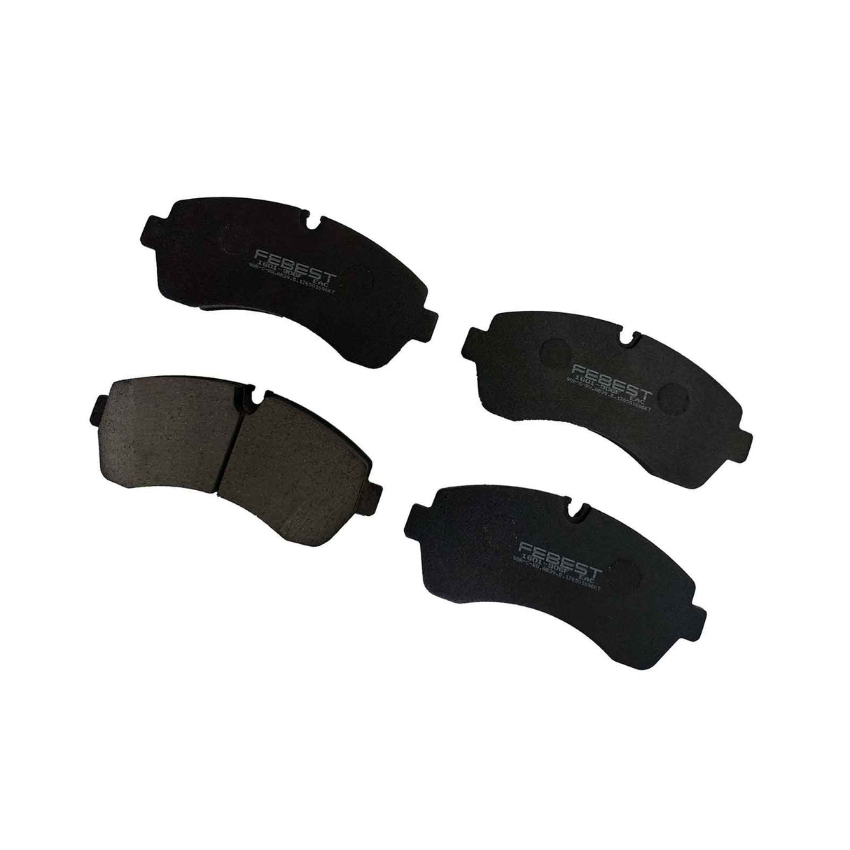 1601-906F - PAD KIT, DISC BRAKE, FRONT Braking System, Brake Pads