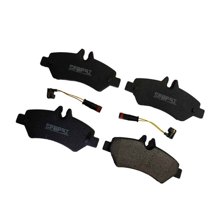 1601-906R - PAD KIT, DISC BRAKE, REAR (WITH WEAR SENSOR) Braking System, Brake Pads