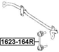 1623-164R - REAR STABILIZER LINK