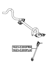 1623-C205FRH - FRONT RIGHT STABILIZER LINK / SWAY BAR LINK