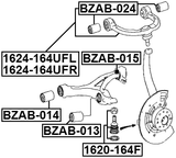 1624-164UFR - RIGHT UPPER FRONT ARM
