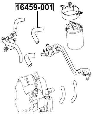 16459-001 - FUEL HOSE