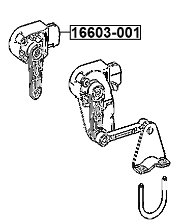 16603-001 - HEIGHT CONTROL SENSOR