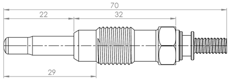 16642-003 - GLOW PLUG