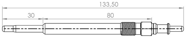 16642-006 - GLOW PLUG