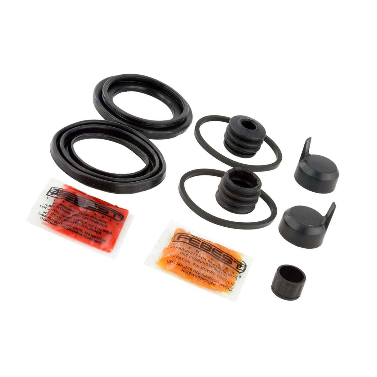 1675-906F - FRONT BRAKE CALIPER REPAIR KIT (SET FOR ONE SIDE) Braking System, Brake Caliper Repair Kits