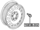 1685B-002 - WHEEL BOLT M14X1.5 L49