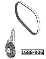 1688-906 - PULLEY IDLER