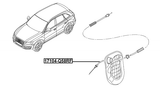 17104-Q58RF - OUTER DOOR LOCK CABLE