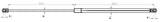 17117-003 - BONNET GAS STRUT L715/330N