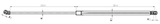 17117-004 - BONNET GAS STRUT L720/180N