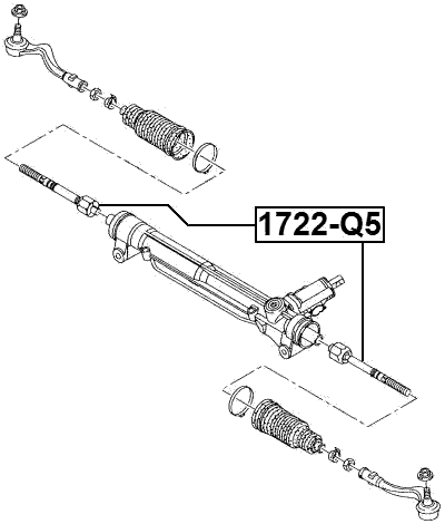 1722-Q5 - STEERING TIE ROD