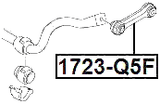 1723-Q5F - FRONT STABILIZER LINK / SWAY BAR LINK