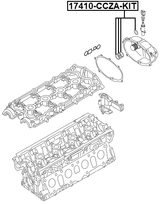 17410-CCZA-KIT - O-RING SOLENOID VALVE