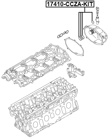17410-CCZA-KIT - O-RING SOLENOID VALVE