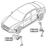 17603-006 - LEVEL SENSOR, FRONT LEFT (WITH LINK)